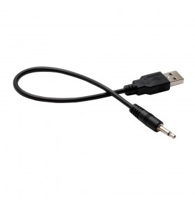 USB to 3.5mm mono male cable  Automobile AUX audio conversion cable